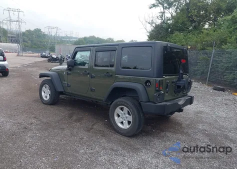 2015 Jeep Wrangler Unlimited Sport из США, поврежденный, VIN 1C4BJWDG0FL585492